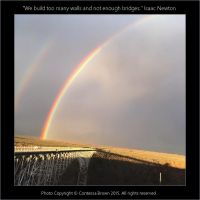 Twin Rainbows, Rio Grande - Contessa Brown